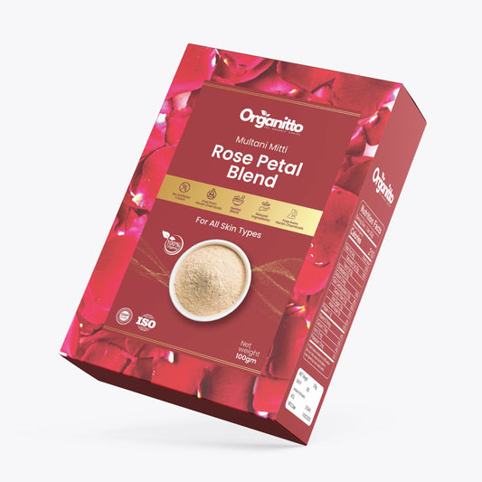 Organitto Rose Petal Face Pack Powder