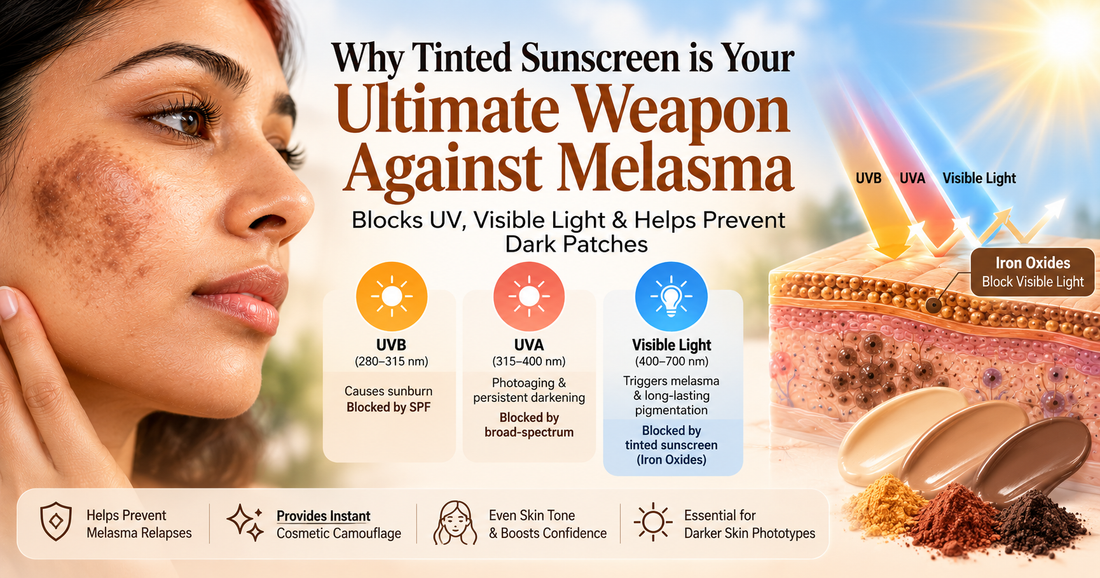 Why Tinted Sunscreen is Your Ultimate Weapon Against Melasma