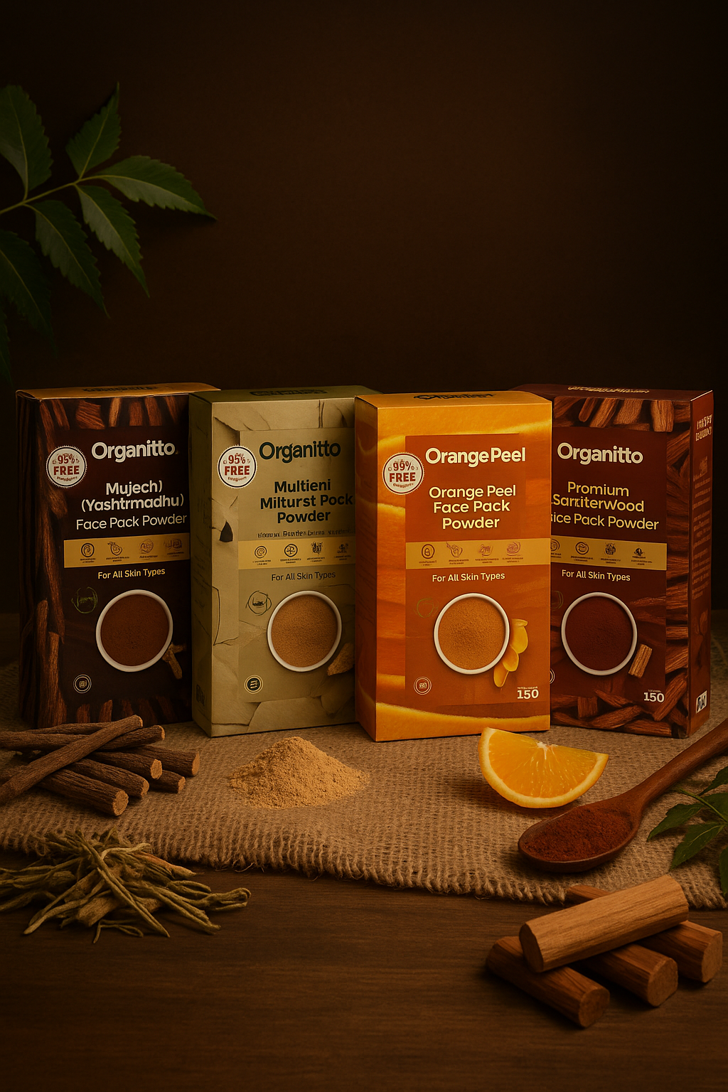 Organitto FacePacks Combos