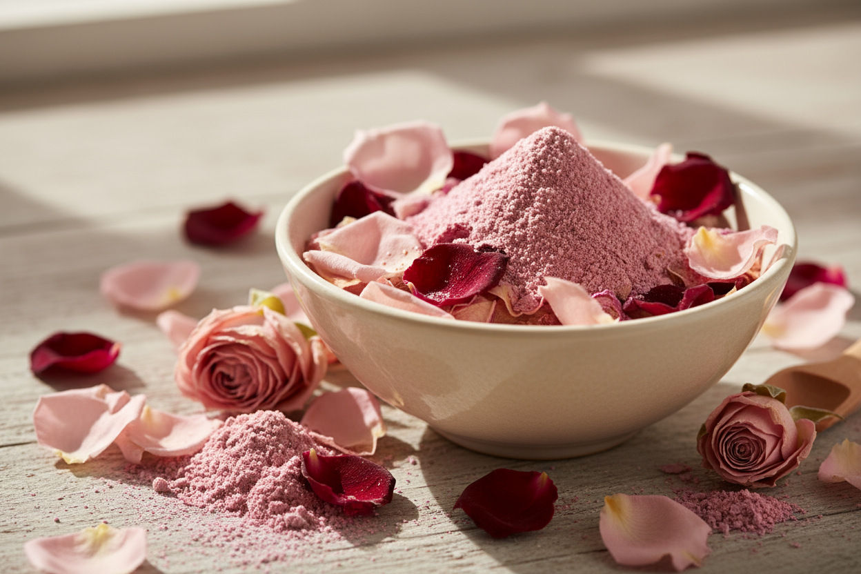 Rose Petal Face Packs