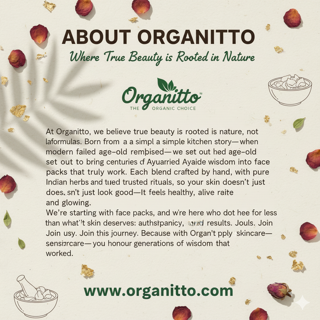 Orange Peel Face Pack Powder - Vitamin C Brightening Clay Mask